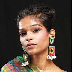 Order online Kasak Hand embroidered Earring- gonecase.in