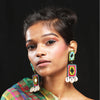 Image of Order online Kasak Hand embroidered Earring- gonecase.in