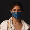 Image of Starry Night Embroidered Mask ,handmade mask, gonecasestore - gonecasestore