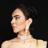 Image of Order online Pearl Pink Hand Embroidered Wedding Set- gonecase.in