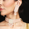 Image of Order online Pearl Pink Hand Embroidered Wedding Set- gonecase.in