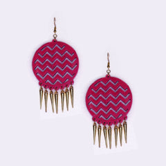 Pink Spikes by Gonecase ,Earrings, gonecasestore - gonecasestore