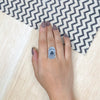 Image of Order online Jharokha handcrafted Sterling Silver Ring- gonecase.in