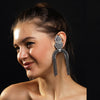 Image of Order online Patang silver ear-cuff- gonecase.in