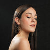 Image of Order online Eye Brass handcrafted earring- gonecase.in