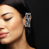 Image of Order online Etihaas silver ear-cuff- gonecase.in