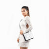 Image of Black and White Sling Bag ,, gonecasestore - gonecasestore